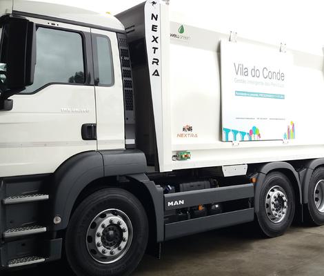 HIDURBE entrega nuevo equipo para la recogida de residuos urbanos en el municipio de Vila do Conde